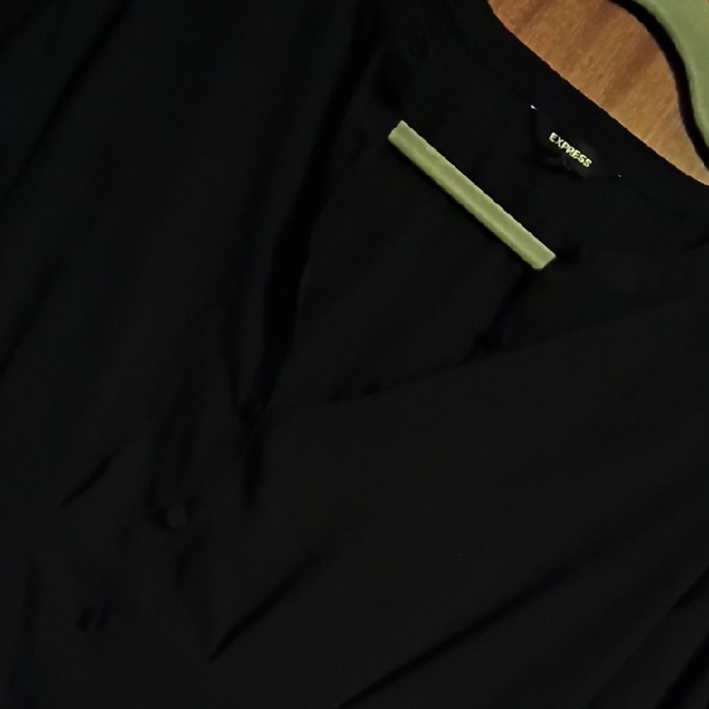 Express Elegant Black Top